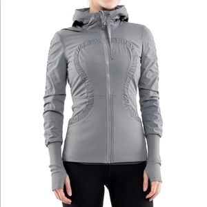 Lulu lemon dance studio zip up reversible